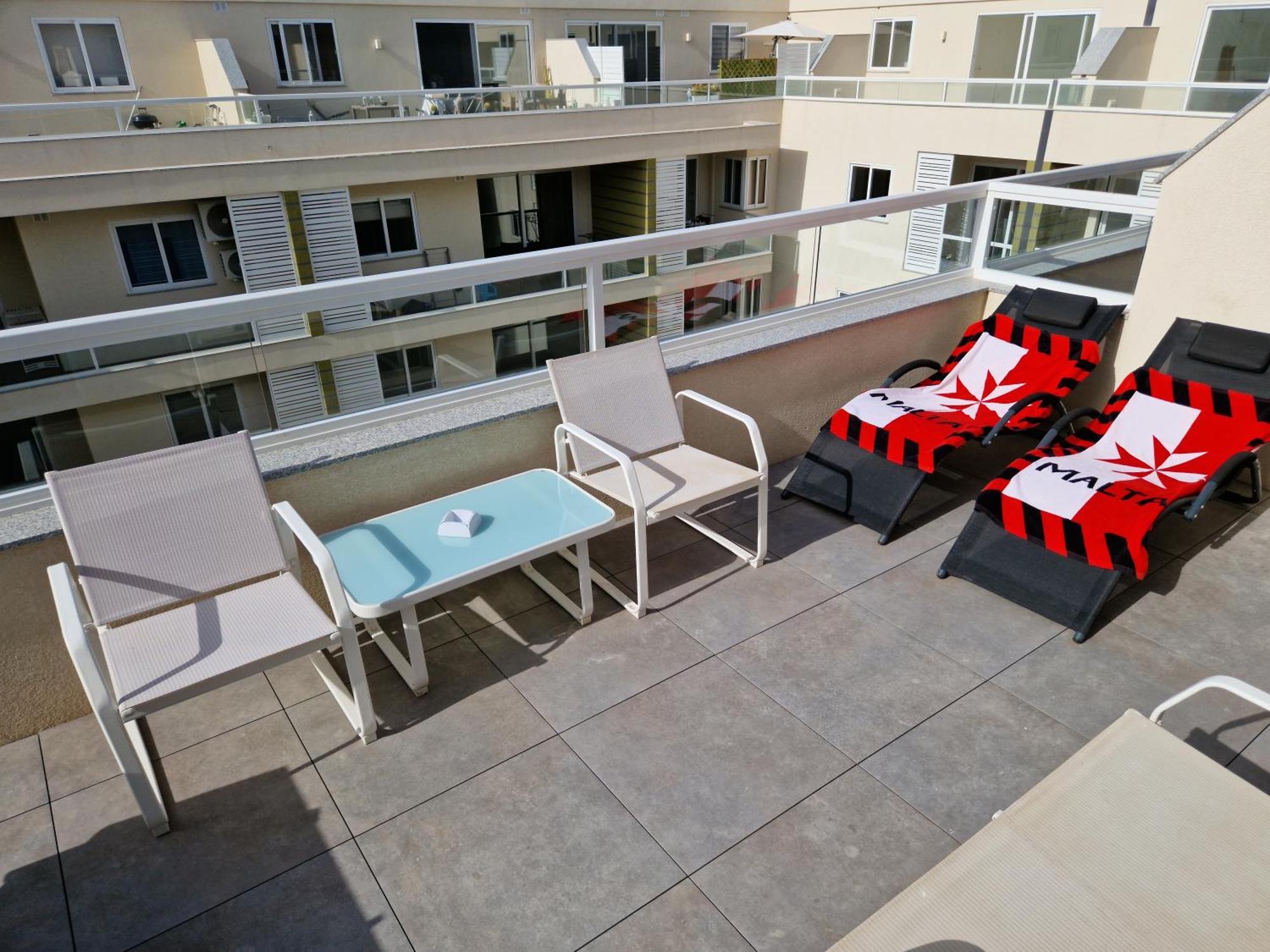 דירות סיינט פול ביי Sea View New Penthouse Terrace & Garage Parking מראה חיצוני תמונה