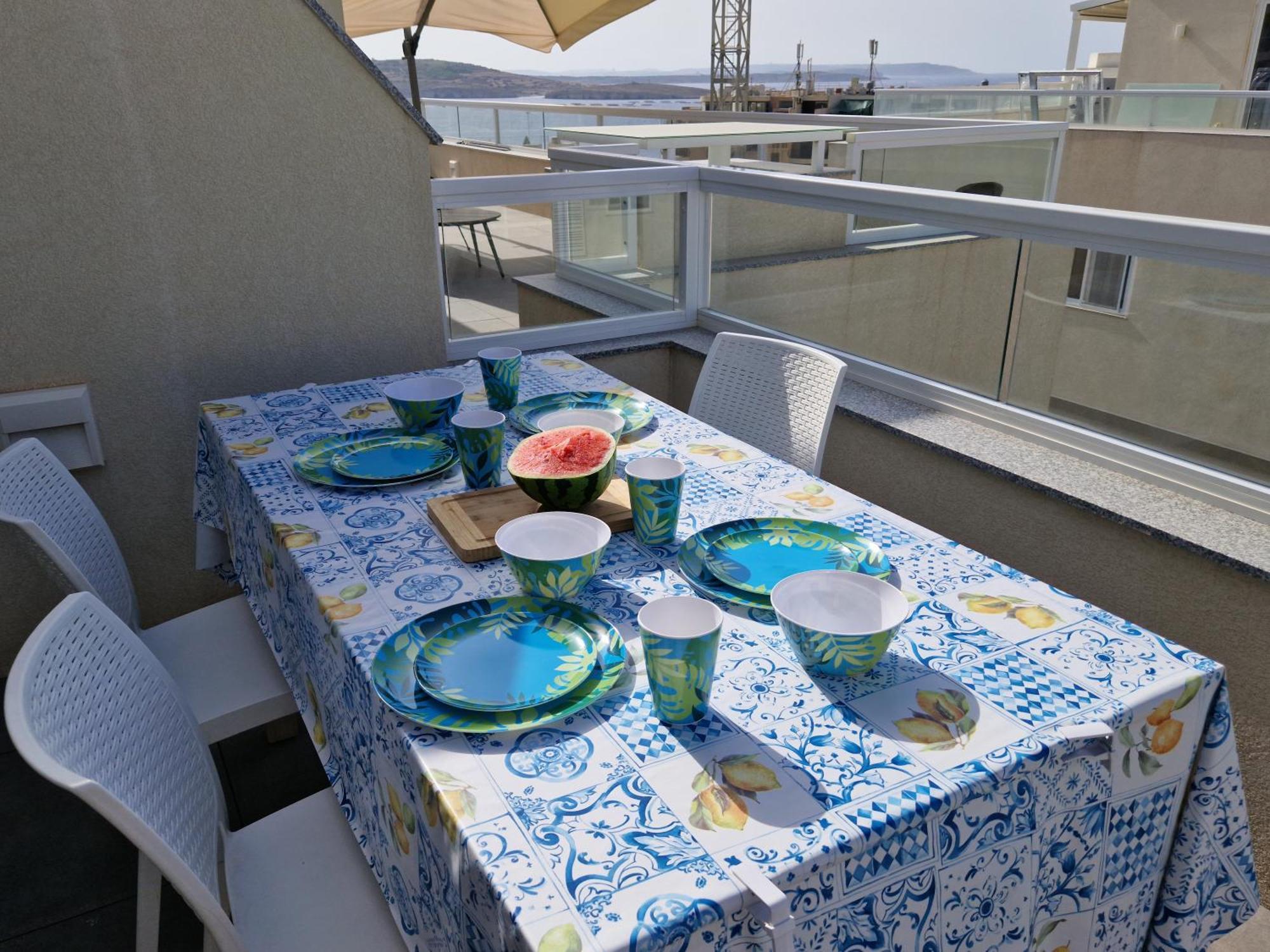 דירות סיינט פול ביי Sea View New Penthouse Terrace & Garage Parking מראה חיצוני תמונה